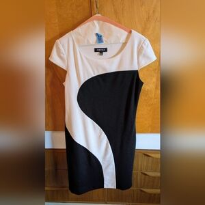 Chetta B Black and White Women's Dress